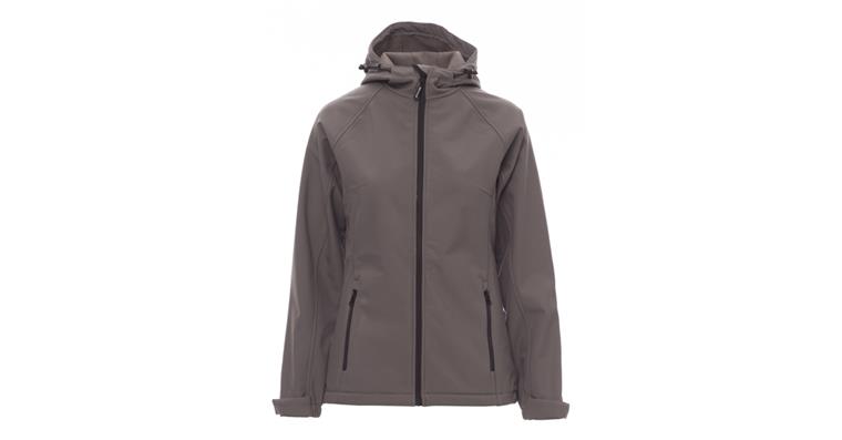 Damen Softshell-Jacke Gale Lady stahlgrau Gr.L