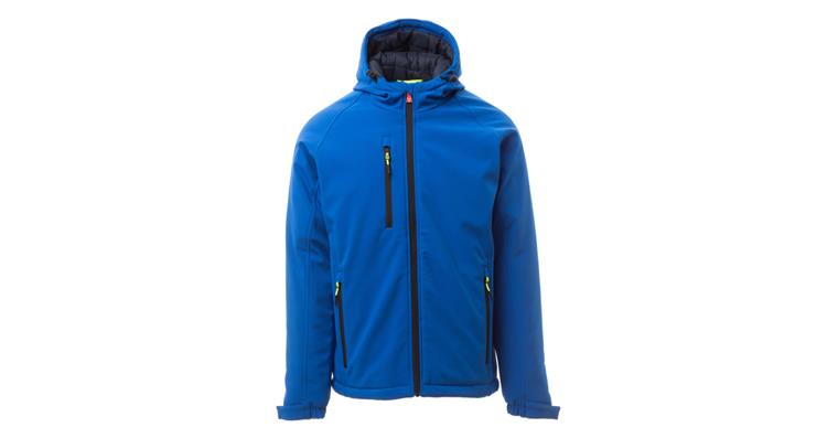 Winter-Softshell-Jacke Gale Pad königsblau Gr.4XL