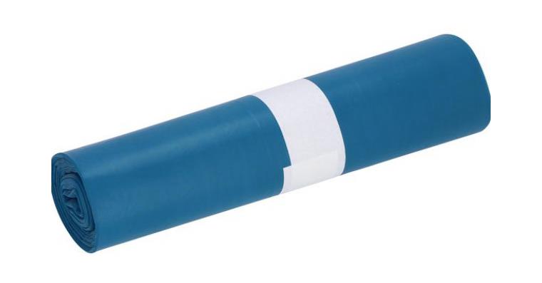 Abfallsäcke 70 Liter blau Standard-Ausführung 16 µm, Rolle à 50 Stück