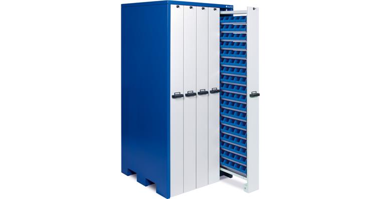 Werkzeugschrank für Kleinteilelagerung 5 Vertikalauszüge 1040x1050x2140mm 5010