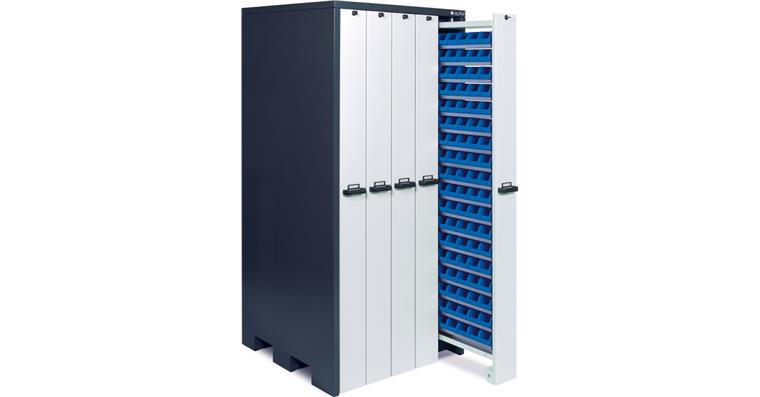 Werkzeugschrank für Kleinteilelagerung 5 Vertikalauszüge 1040x1050x2140mm 7016