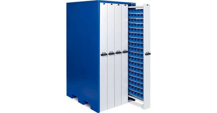 Werkzeugschrank für Kleinteilelagerung 5 Vertikalauszüge 1040x1300x2140mm 5010