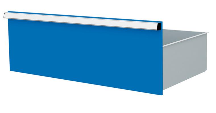 1084435127 Lizzard Schublade Vollauszug 80kg Tragkraft, B800x450mm, Front 300mm, RAL 5012
