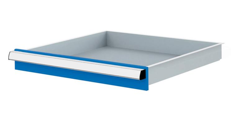 1084433106 Lizzard Schublade Vollauszug 80kg Tragkraft, B500x450mm, Front 75mm, RAL 5012
