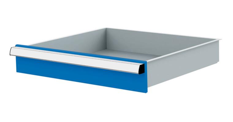 1084433109 Lizzard Schublade Vollauszug 80kg Tragkraft, B500x450mm, Front 100mm, RAL 5012