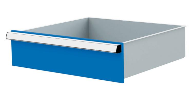 1084433115 Lizzard Schublade Vollauszug 80kg Tragkraft, B500x450mm, Front 150mm, RAL 5012