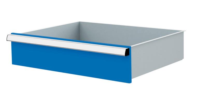 1084434115 Lizzard Schublade Vollauszug 80kg Tragkraft, B600x450mm, Front 150mm, RAL 5012