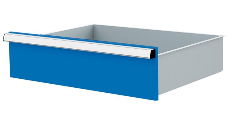 1084434118 Lizzard Schublade Vollauszug 80kg Tragkraft, B600x450mm, Front 175mm, RAL 5012