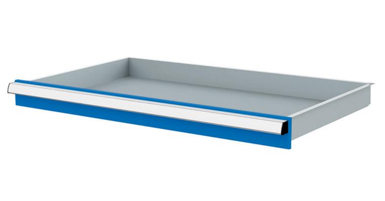 Lizzard Schublade Vollauszug 80kg Tragkraft, B800x450mm, Front 75mm, RAL 5012