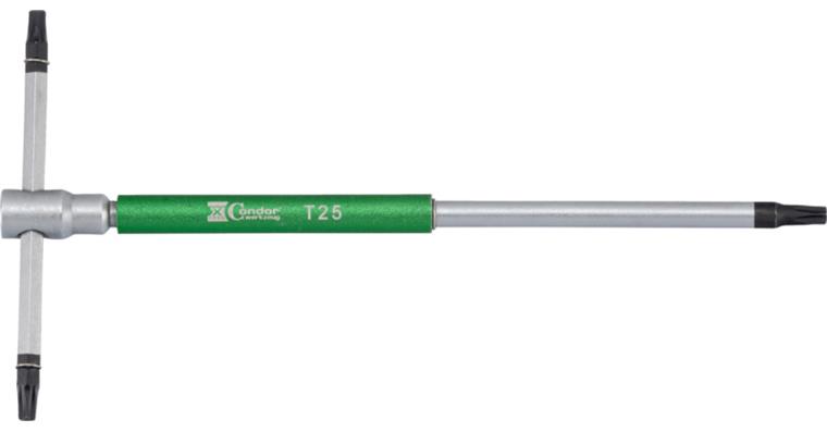 TORX-Stiftschlüssel mit T-Griff 180x90mm T25