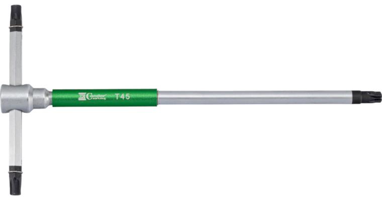 TORX-Stiftschlüssel mit T-Griff 250x125mm T45