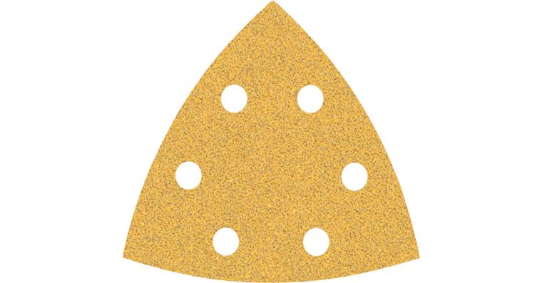 Corundum sandpaper for delta sanders grain 60 pack=5 pcs