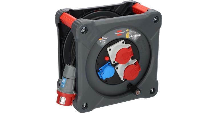 Professional CEE-Kabeltrommel KD 3200 C7 IP44, 30m H07RN-F 5G2,5
