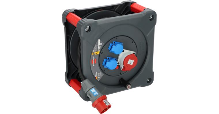 Professional CEE-Kabeltrommel KD 3200 C1 IP44 30m H07RN-F 5G2,5