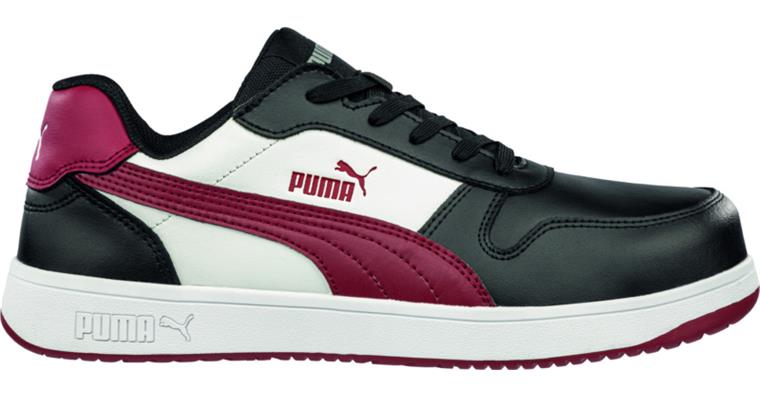 1093006062 Sicherheits-Halbschuh Frontcourt black/white/red S3L Gr. 46