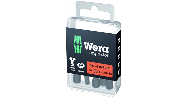 Torx-Bits, Impact 867/4 IMP DC TX 20 x 50mm Pack = 5 Stück