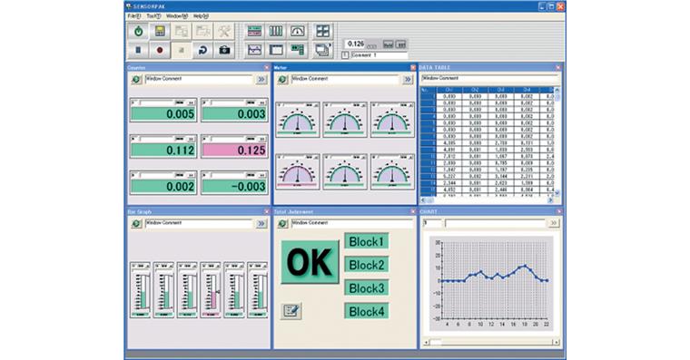 Software SENSORPAK/E V3.0 