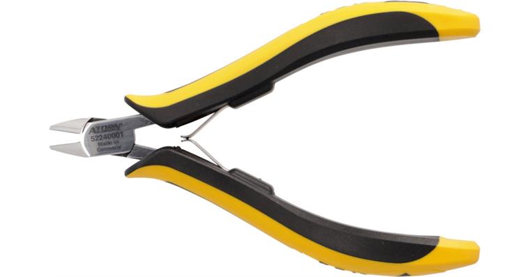 ATORN ESD precision electronics side cutters, 120 mm, pointed head