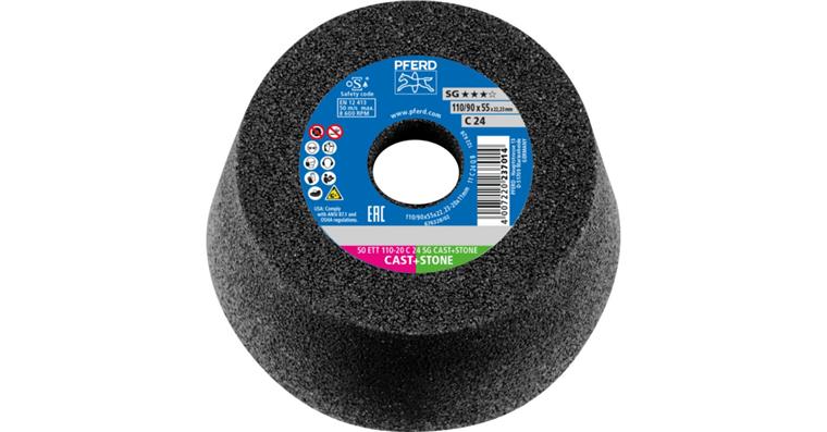Schleiftopf SG CAST+STONE ETT 110x20x22,23 mm