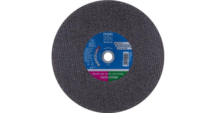 Trennscheibe SG CAST+STONE EHT 300x4,0x22,23 mm