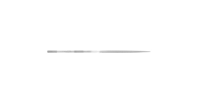 Präzisions-Nadelfeile Dreikant 140mm Schweizer Hieb 0, grob