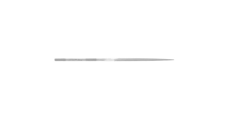 Präzisions-Nadelfeile Dreikant 140mm Schweizer Hieb 2, mittel-fein