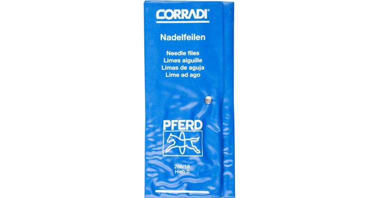 Präzisions-Nadelfeilen-Satz 12-tlg. Rolltasche 180mm Schweizer H0 grob
