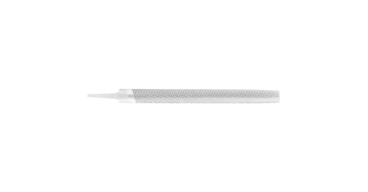 Angelfeile gefräst Halbrund-hohl 300mm Zahnung 1 grobe Zerspanung w. Metalle