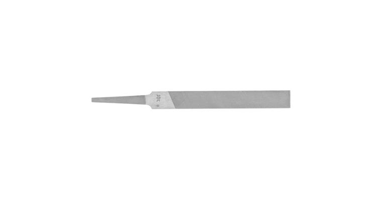 Präzisions-Ansatzfeile Flachstumpf 100mm Schweizer Hieb 0, grob