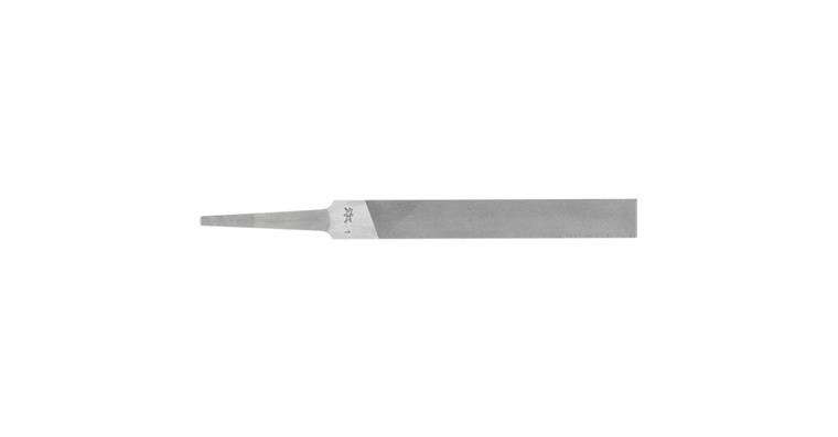 Präzisions-Ansatzfeile Flachstumpf 100mm Schweizer Hieb 1, mittel