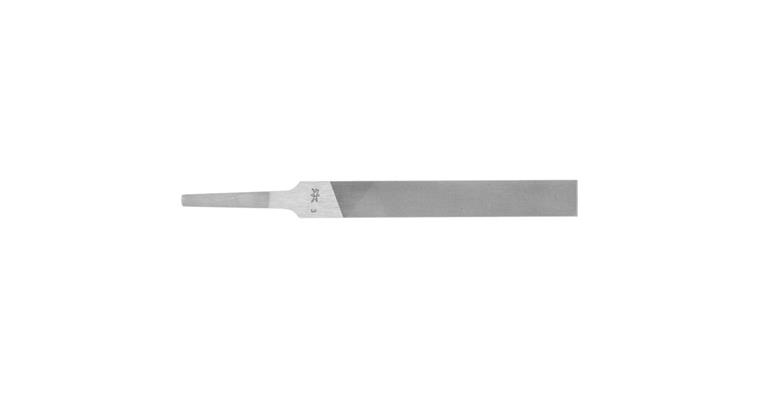 Präzisions-Ansatzfeile Flachstumpf 100mm Schweizer Hieb 3, fein