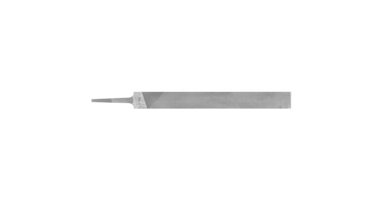Präzisions-Ansatzfeile Flachstumpf 200mm Schweizer Hieb 2, mittel-fein