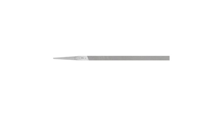 Präzisions-Stiftenfeile Flachstumpf schmal 150mm Schweizer Hieb 2, mittel-fein