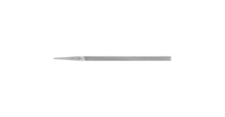 Präzisions-Stiftenfeile Flachstumpf schmal 200mm Schweizer Hieb 0, grob
