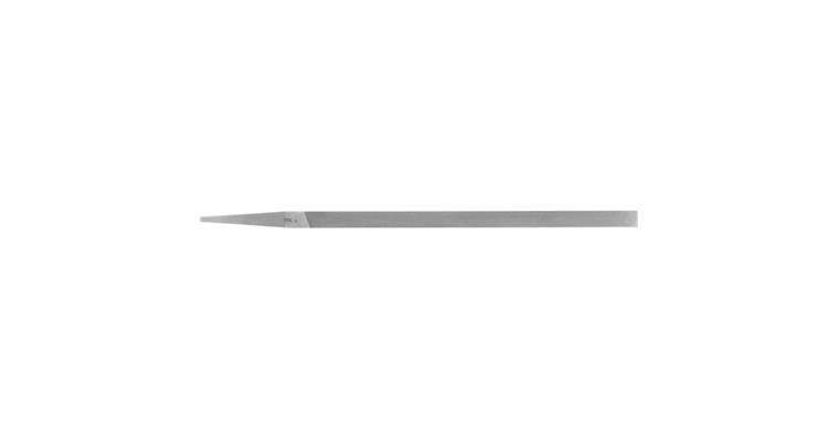 Präzisions-Stiftenfeile Flachstumpf schmal 250mm Schweizer Hieb 2, mittel-fein