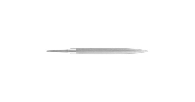 Präzisions-Angelfeile Halbrund schlank 150mm Schweizer Hieb 2, mittel-fein