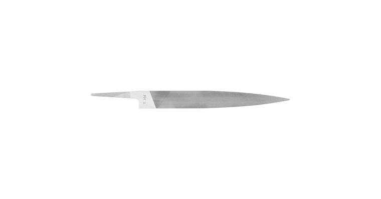 Präzisions-Angelfeile Messerform 150mm Schweizer Hieb 2, mittel-fein