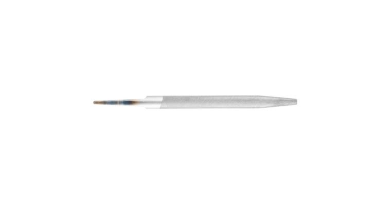 Half-round engineer's file DIN 7261 E 10.4x2.5 L=100 German cut 2