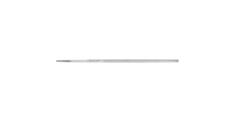 Round engineer's file DIN 7261 F dia. 4 mm L=100 mm German cut 1