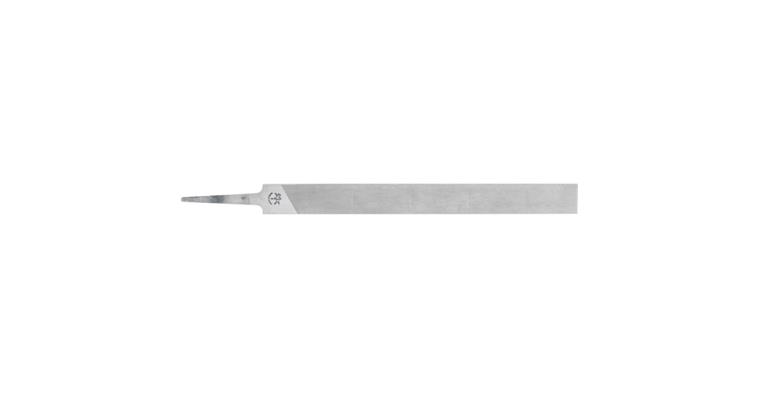 Mühlsägefeile gerade/runde Kante Flachstumpf 250mm H2 universell zum Schärfen