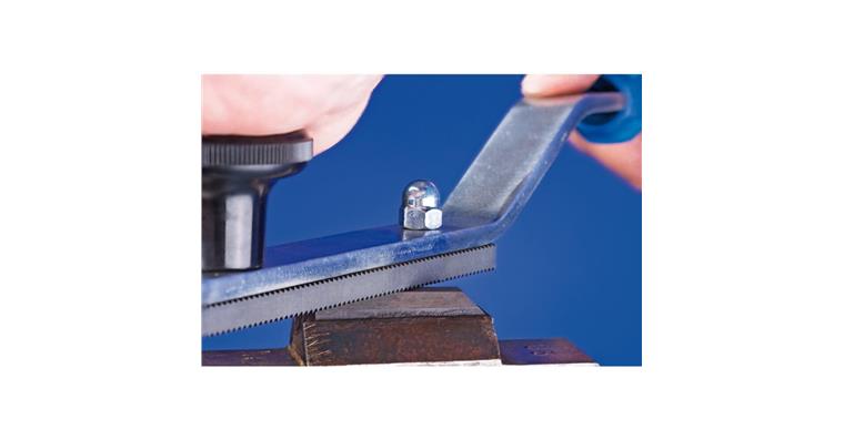 Hartmetallfeile Flach 132 mm 5 Zähne/cm, für Stahl, Stahlwerkstoffe 54 HRC