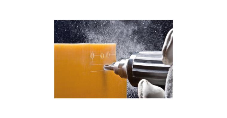 1044294101 TC bur with centring drill tip for GFRP+CRP, serration FRP, dia. 6x30mm L=65mm