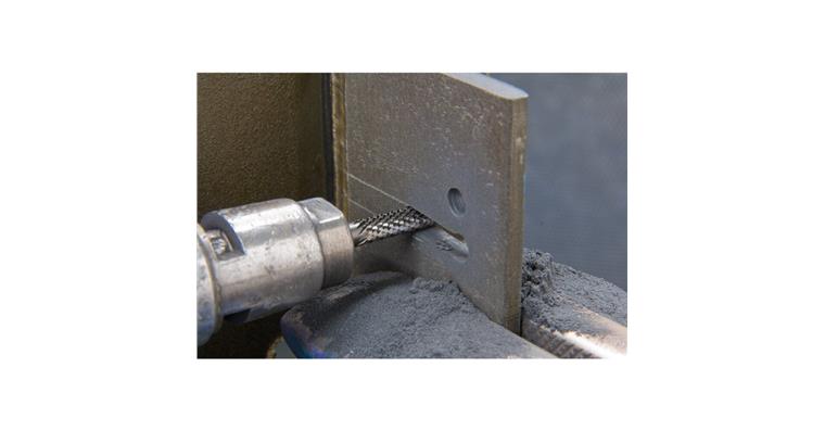 1044293202 TC bur for GFRP+CRP, serration FRP, dia. 8x25 mm, overall length 65 mm