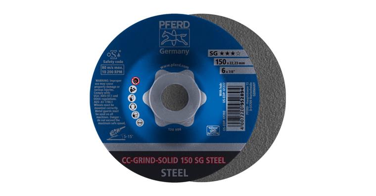 Schleifscheibe CC-GRIND SOLID CO-COOL SG STEEL 150x22,23 mm