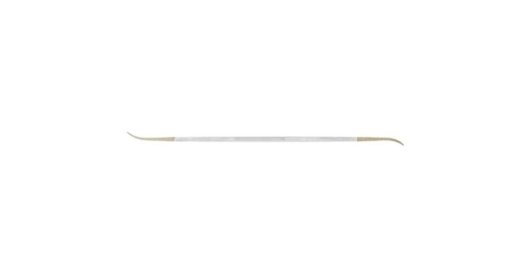 Diamant-Riffelfeile vierkant Diamantbelag 2x25 mm Körnung mittel L=150 mm