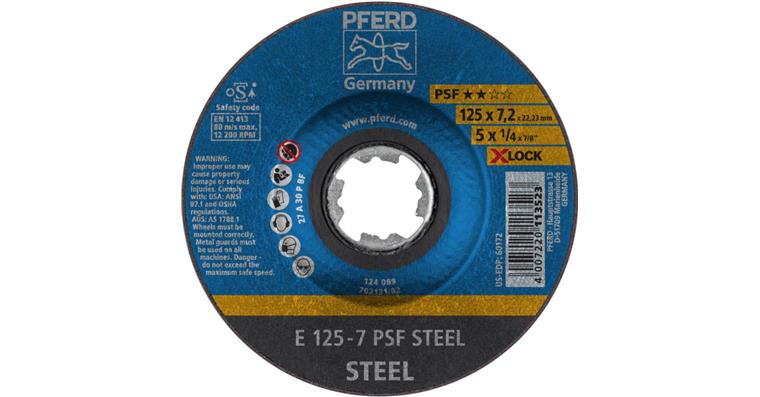 Schruppscheibe PSF STEEL E 125x7,2 mm