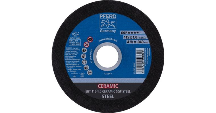 1001440524 Trennscheibe SGP STEEL gerade EHT 115x1,0x22,23 mm