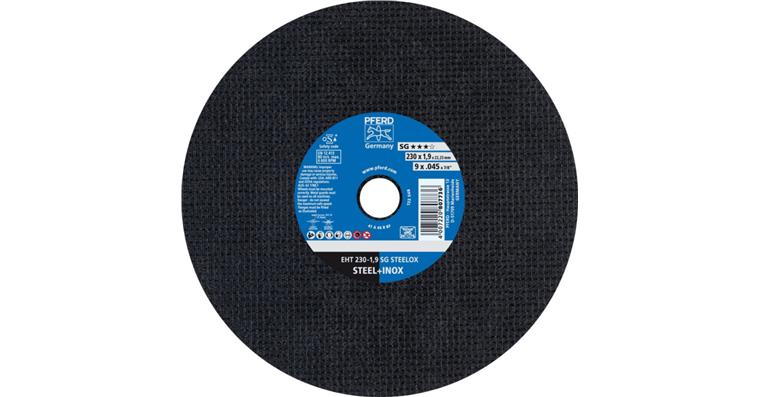Trennscheibe SG STEELOX gerade EHT 230x1,9x22,23 mm