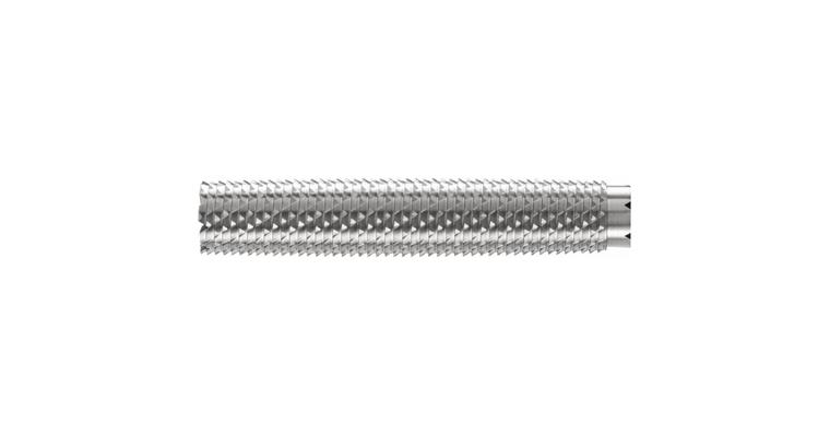 Hartmetallfeile Rund Ø 10,0x50 mm 8 Zähne/cm, für Stahl, Stahlwerkstoffe 54HRC