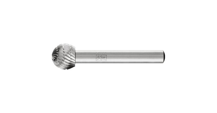 1044019205 HSS bur spherical (KUD), shank dia. 6 mm, serration 3, head dia.xlength 12x10 mm